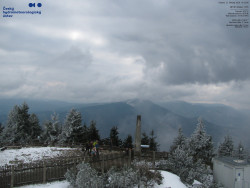 Pohled na jihozápad, Smrk