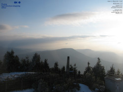 Pohled na jihozápad, Smrk