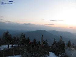 Pohled na jihozápad, Smrk