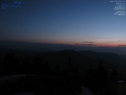 Pohled na jihozápad, Smrk