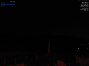 Lysá hora - Pohled na jihozápad, Smrk - 22.3.2026 v 00:15 Lysá hora - Pohled na jihozápad, Smrk - 22.3.2026 v 00:15