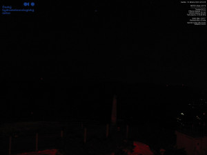 Lysá hora - Pohled na jihozápad, Smrk - 22.3.2026 v 04:15 Lysá hora - Pohled na jihozápad, Smrk - 22.3.2026 v 04:15