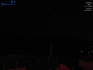 Lysá hora - Pohled na jihozápad, Smrk - 22.3.2026 v 04:30 Lysá hora - Pohled na jihozápad, Smrk - 22.3.2026 v 04:30