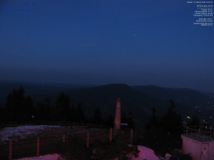 Lysá hora - Pohled na jihozápad, Smrk - 22.3.2026 v 05:00 Lysá hora - Pohled na jihozápad, Smrk - 22.3.2026 v 05:00