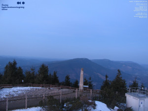 Lysá hora - Pohled na jihozápad, Smrk - 22.3.2026 v 05:30 Lysá hora - Pohled na jihozápad, Smrk - 22.3.2026 v 05:30