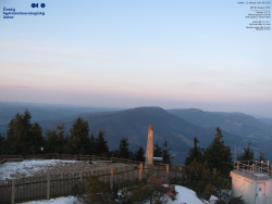 Pohled na jihozápad, Smrk