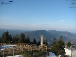 Lysá hora - Pohled na jihozápad, Smrk - 22.3.2026 v 07:00 Lysá hora - Pohled na jihozápad, Smrk - 22.3.2026 v 07:00