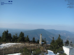 Pohled na jihozápad, Smrk