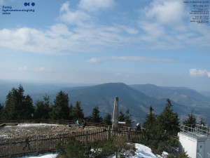 Lysá hora - Pohled na jihozápad, Smrk - 22.3.2026 v 09:30 Lysá hora - Pohled na jihozápad, Smrk - 22.3.2026 v 09:30