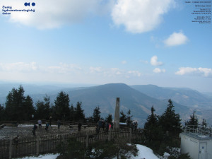 Lysá hora - Pohled na jihozápad, Smrk - 22.3.2026 v 10:00 Lysá hora - Pohled na jihozápad, Smrk - 22.3.2026 v 10:00