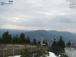 Pohled na jihozápad, Smrk