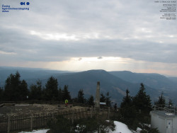 Pohled na jihozápad, Smrk