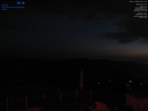 Lysá hora - Pohled na jihozápad, Smrk - 22.3.2026 v 19:15 Lysá hora - Pohled na jihozápad, Smrk - 22.3.2026 v 19:15