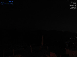 Lysá hora - Pohled na jihozápad, Smrk - 22.3.2026 v 19:45 Lysá hora - Pohled na jihozápad, Smrk - 22.3.2026 v 19:45