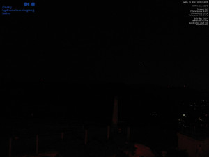 Lysá hora - Pohled na jihozápad, Smrk - 22.3.2026 v 22:45 Lysá hora - Pohled na jihozápad, Smrk - 22.3.2026 v 22:45