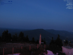 Pohled na jihozápad, Smrk