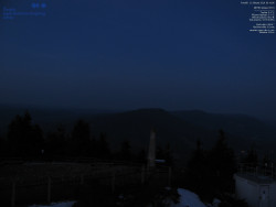 Pohled na jihozápad, Smrk