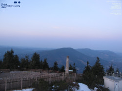 Pohled na jihozápad, Smrk