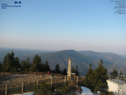 Pohled na jihozápad, Smrk