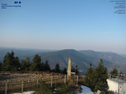 Pohled na jihozápad, Smrk