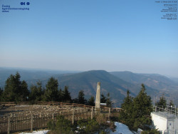 Pohled na jihozápad, Smrk