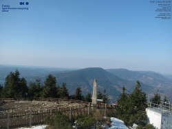 Pohled na jihozápad, Smrk