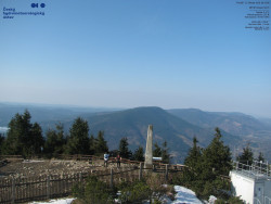 Pohled na jihozápad, Smrk