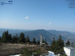 Pohled na jihozápad, Smrk