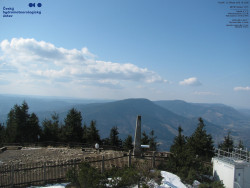 Pohled na jihozápad, Smrk