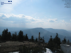 Pohled na jihozápad, Smrk