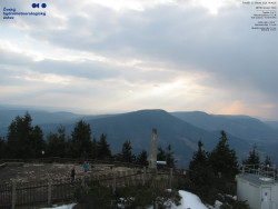 Pohled na jihozápad, Smrk