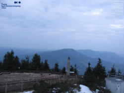 Pohled na jihozápad, Smrk