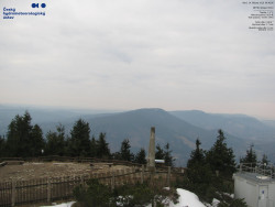 Pohled na jihozápad, Smrk