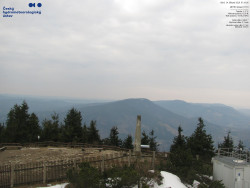 Pohled na jihozápad, Smrk