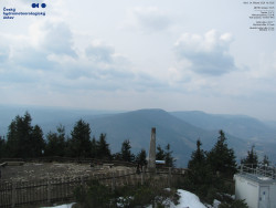 Pohled na jihozápad, Smrk