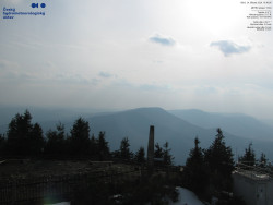 Pohled na jihozápad, Smrk