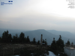 Pohled na jihozápad, Smrk