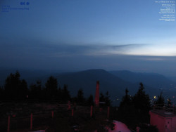 Pohled na jihozápad, Smrk