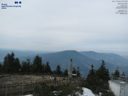 Pohled na jihozápad, Smrk