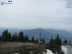 Pohled na jihozápad, Smrk