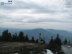 Pohled na jihozápad, Smrk