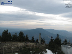 Pohled na jihozápad, Smrk