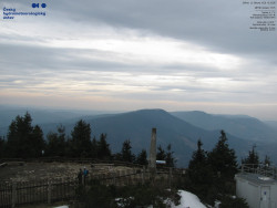 Pohled na jihozápad, Smrk