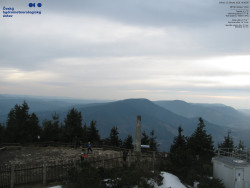 Pohled na jihozápad, Smrk