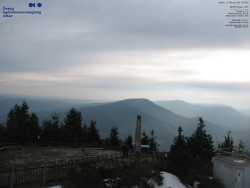 Pohled na jihozápad, Smrk