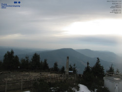 Pohled na jihozápad, Smrk