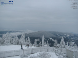 Pohled na jihozápad, Smrk