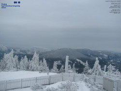 Pohled na jihozápad, Smrk