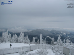 Pohled na jihozápad, Smrk