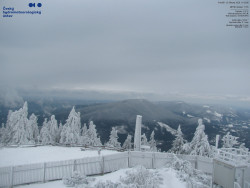Pohled na jihozápad, Smrk